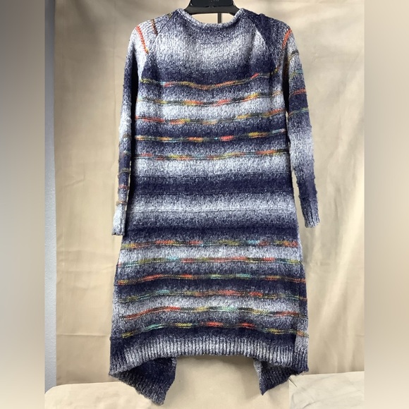 Hummingbird Cardigan Duster Sweaters Open No Buttons Long Sleeve - Picture 2 of 8